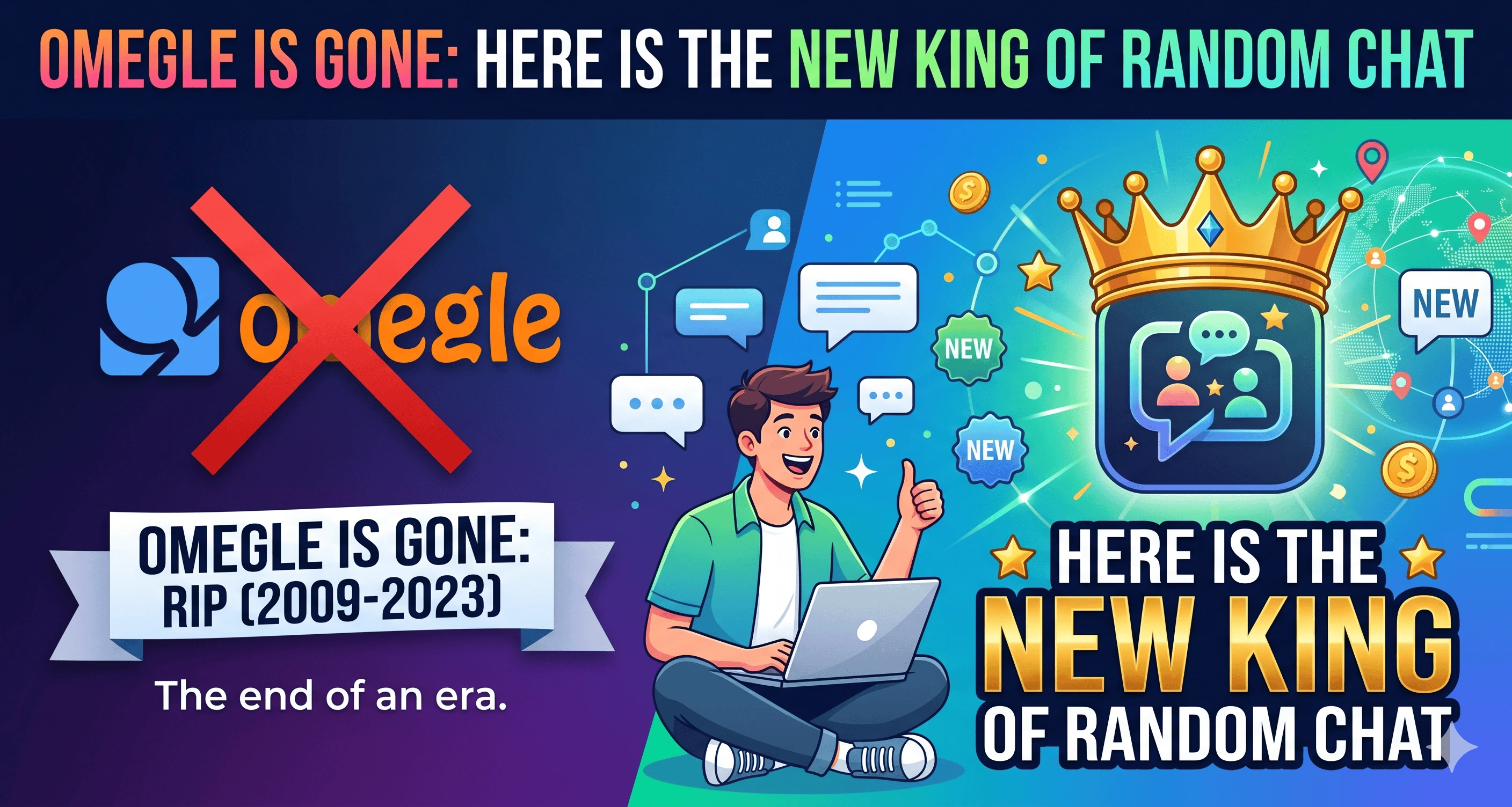 Omegle is Gone: Here is the New King of Random Chat