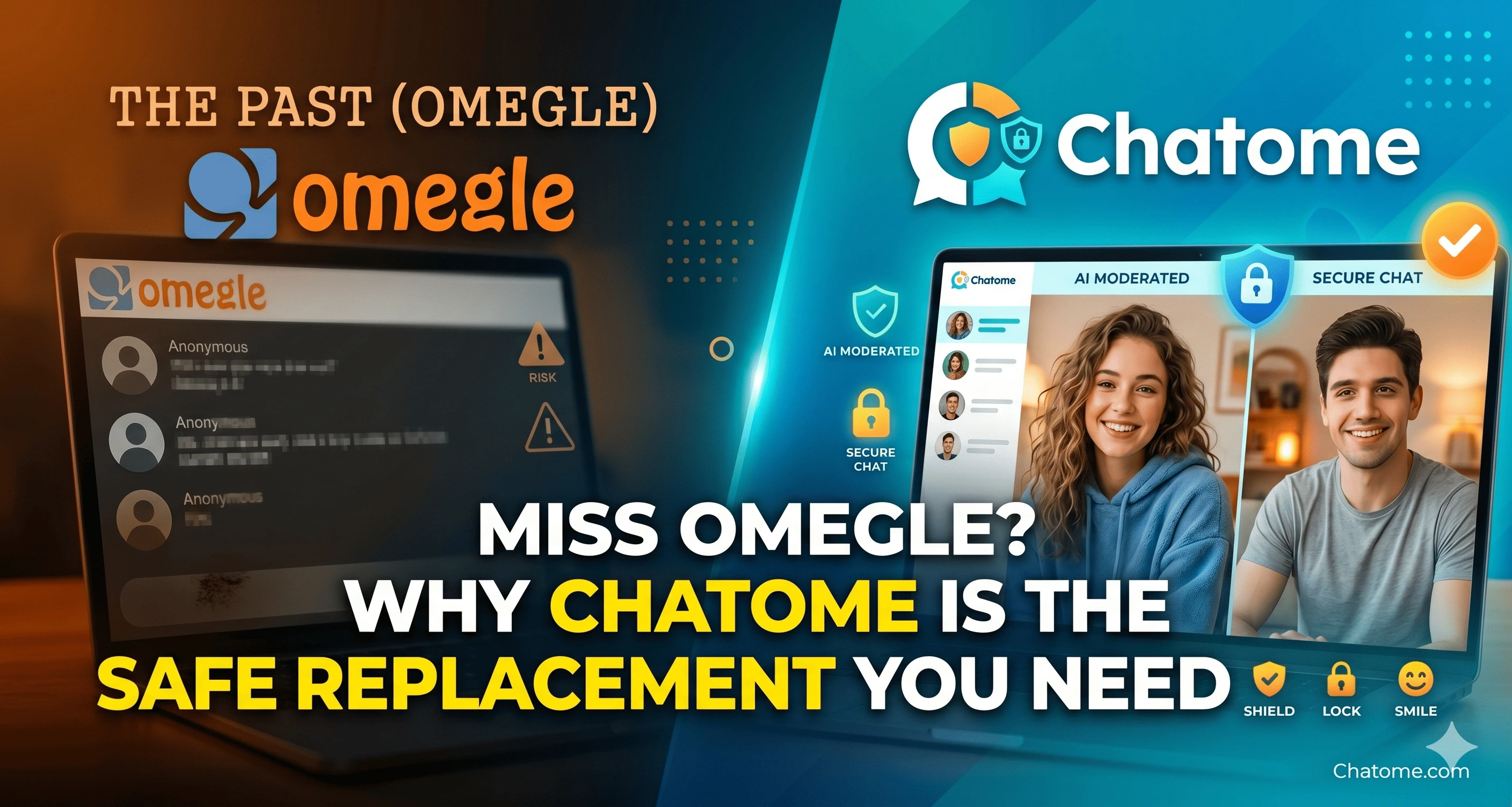 Miss Omegle? Why Chatome is the Safe Replacement You Need