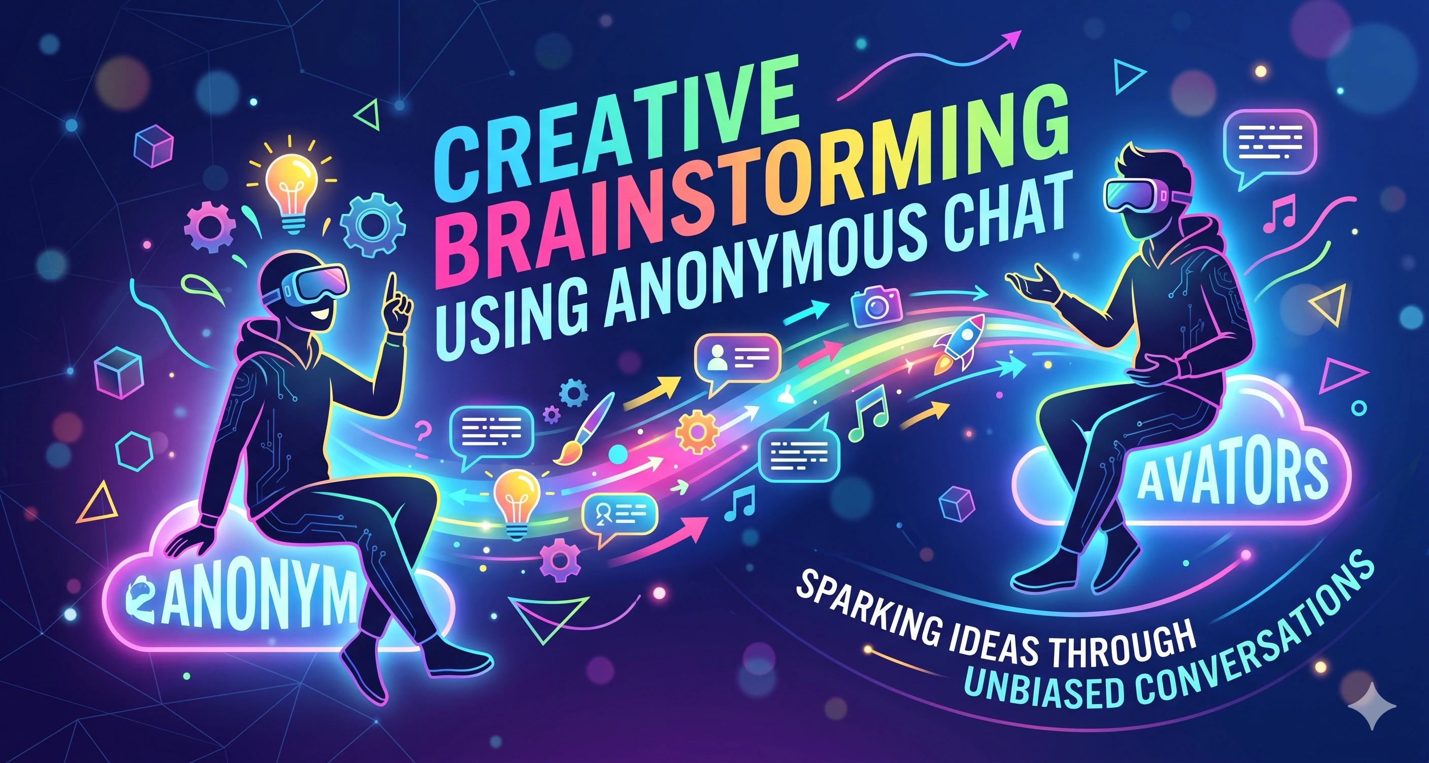Using Anonymous Chat as a Tool for Creative Brainstorming
