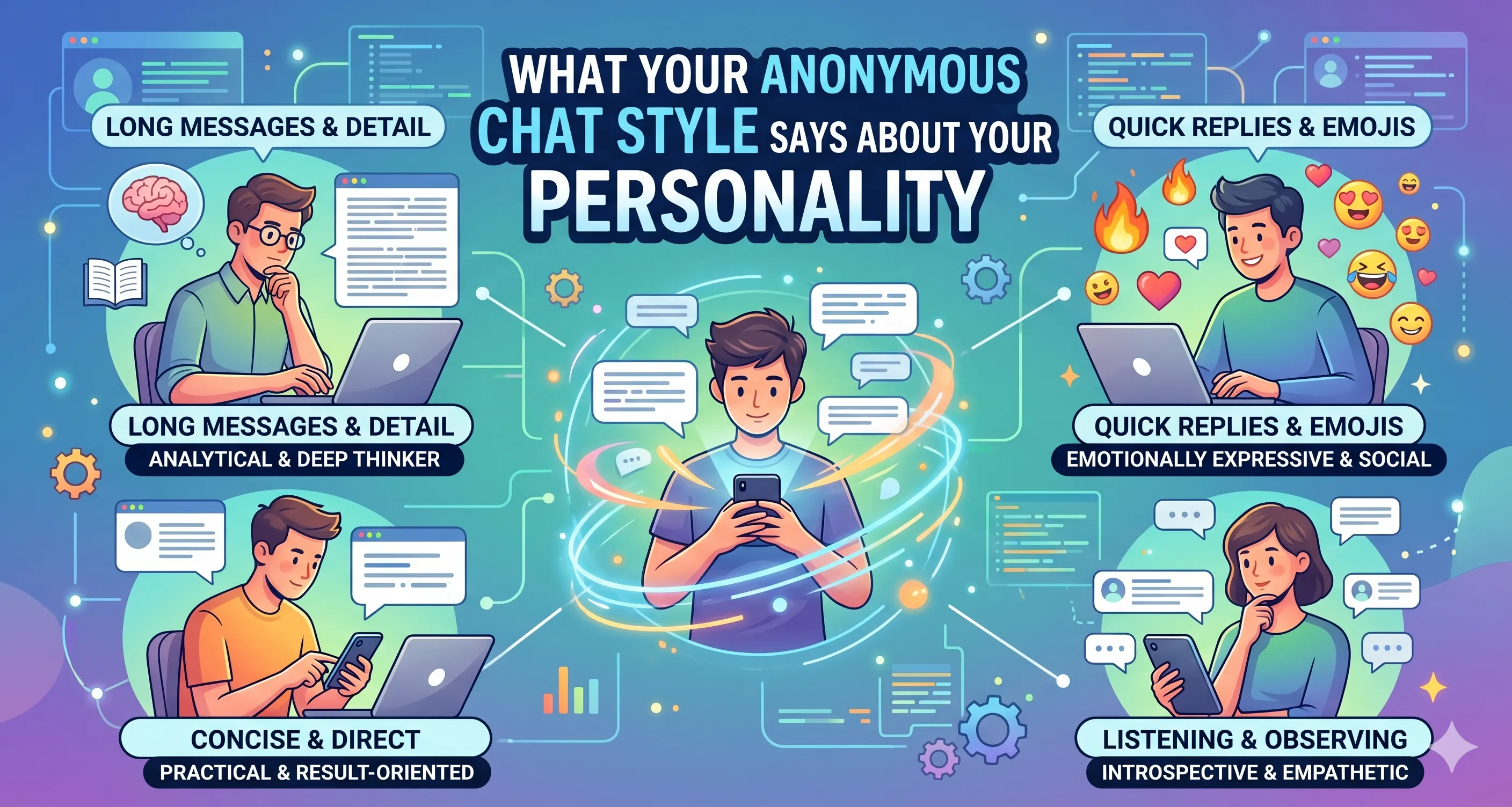 What Your Anonymous Chat Style Says About Your Personality