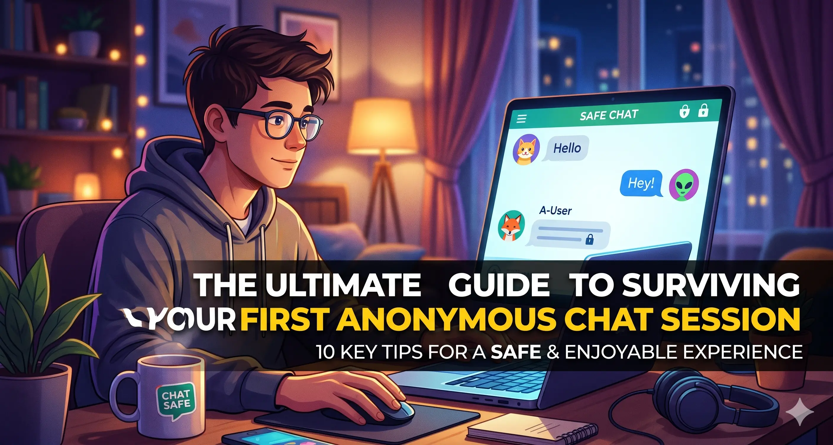 The Ultimate Guide to Surviving Your First Anonymous Chat Session