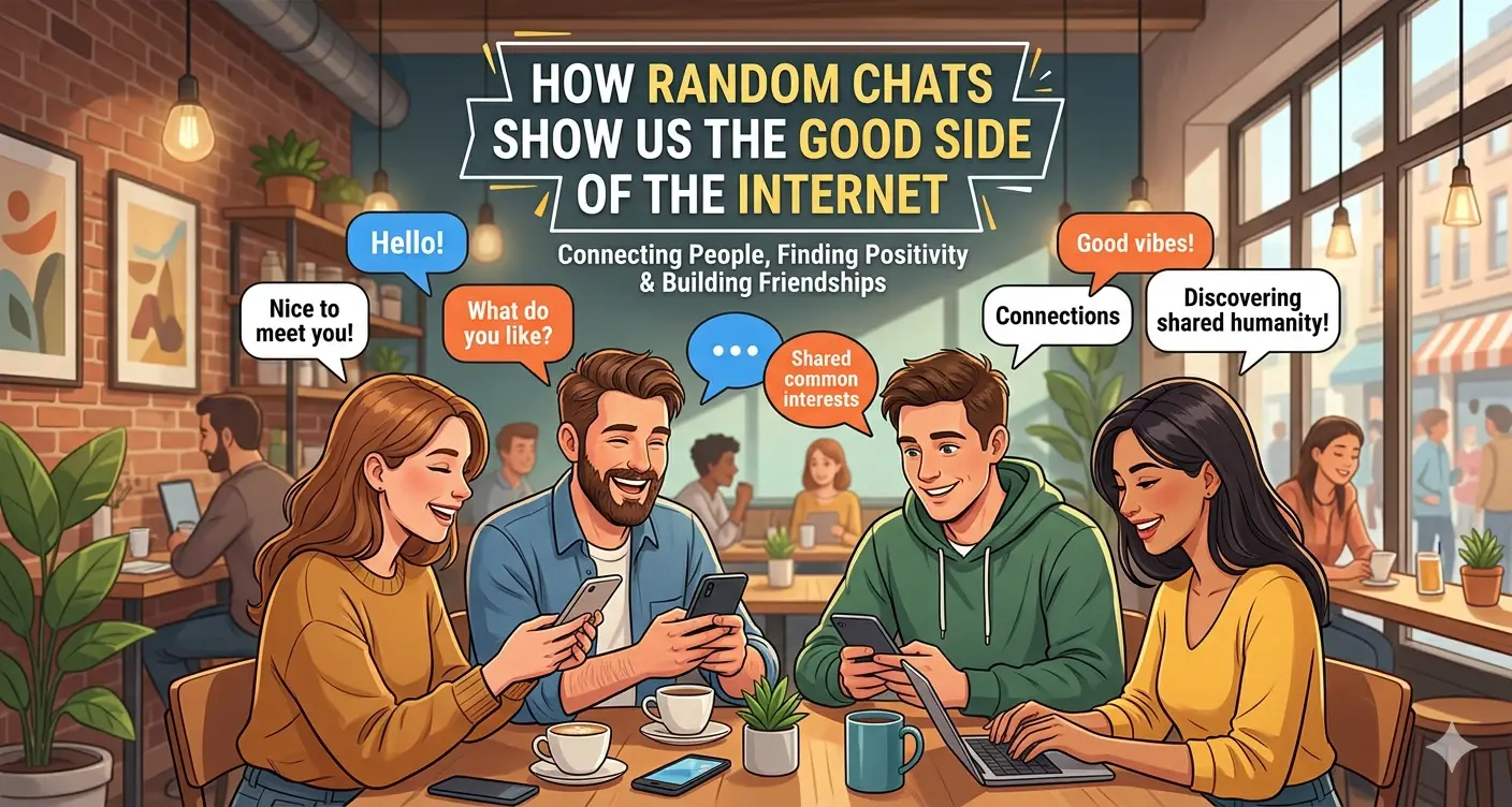 How Random Chats Show Us the Good Side of the Internet